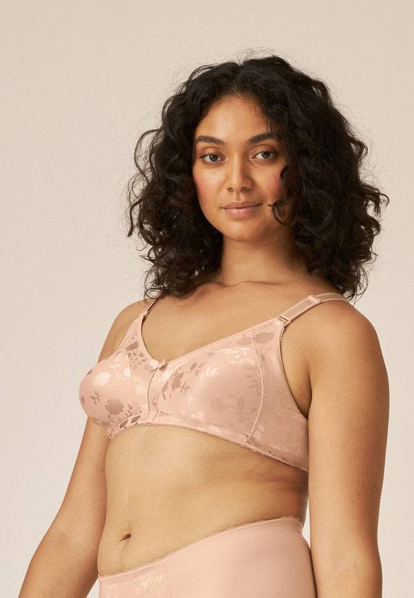 Naturana Minimizer Soft-BH in Blumenmuster - Light Beige JETZT KAUFEN