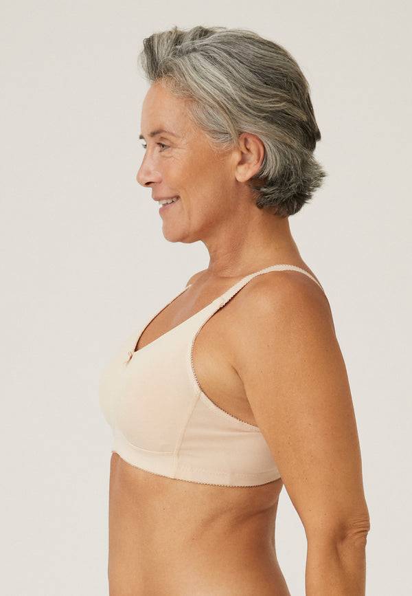 Naturana Klassischer Soft-BH mit Tasche - Light Beige Nur für heute