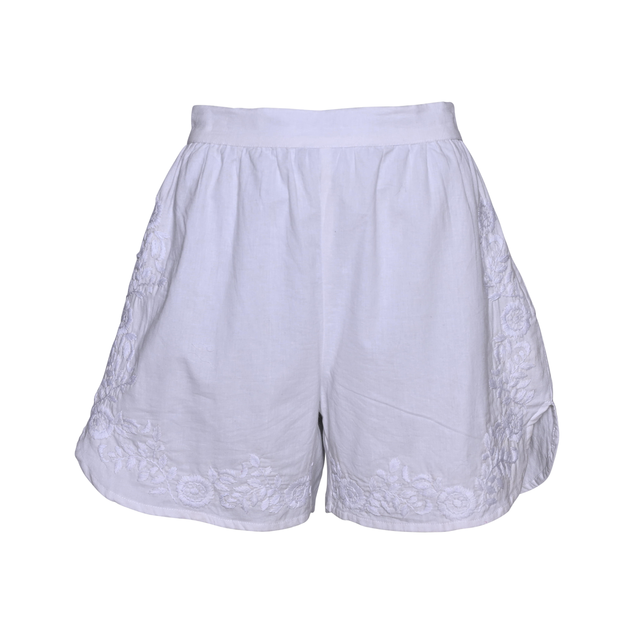 Nitzsche Accessoires Strandshorts mit Blumenstickerei und Teildehnbund Outlet