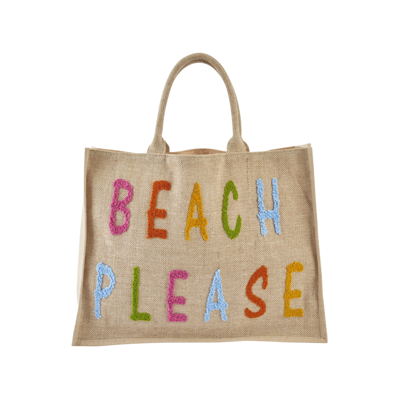 Nitzsche Accessoires Strandtasche für Damen mit Schriftzug Schlussverkauf
