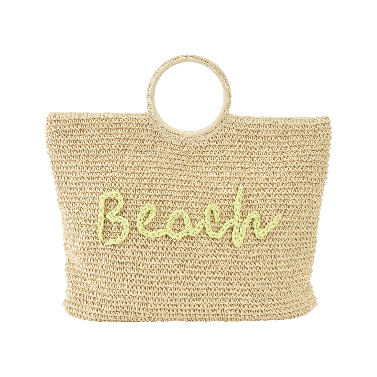 Nitzsche Accessoires Damenshopper mit Beach Aufschrift Räumungsverkauf