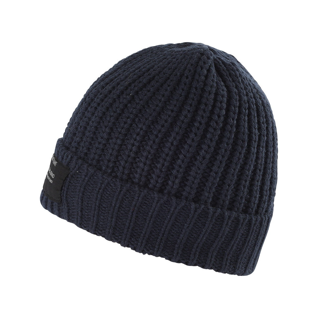 Nitzsche Accessoires Lässige Herren Strickmütze mit NF Label Discount Store für neue Produkte