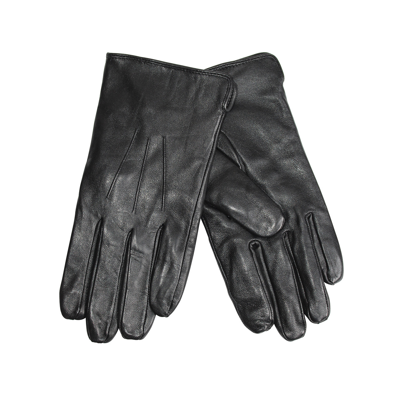 Nitzsche Accessoires Glattleder Handschuh mit Fleecefutter für Herren Fabrikverkauf