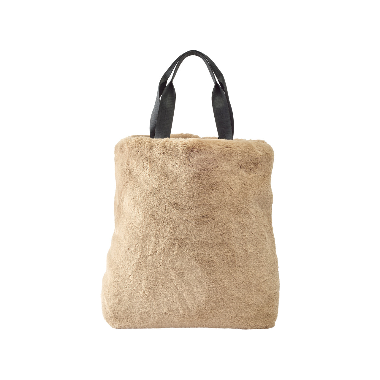 Nitzsche Accessoires Handtasche für Damen mit Plüsch-Außenseite Kauf eins, bekomm eins gratis