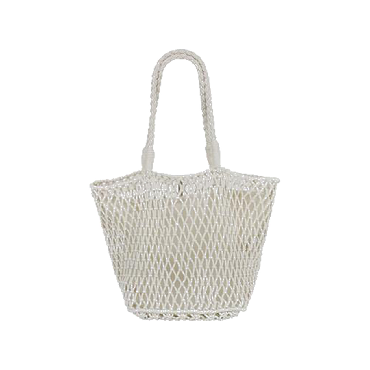 Nitzsche Accessoires Trendige Häkel Netztasche de Luxe Weihnachtsangebot