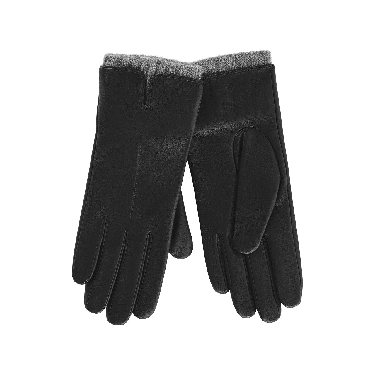 Nitzsche Accessoires Smartphone Glattleder Handschuh für Damen mit Stulpe Neueste Stile