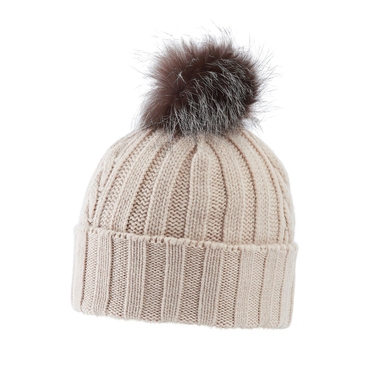Nitzsche Accessoires Damenmütze mit Bommel Kostenlose Rückgabe