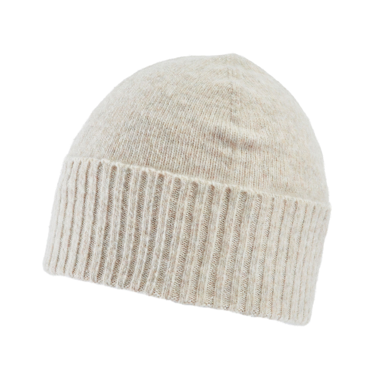 Nitzsche Accessoires Damenstrickmütze in melange Optik mit Umschlag Top Angebot