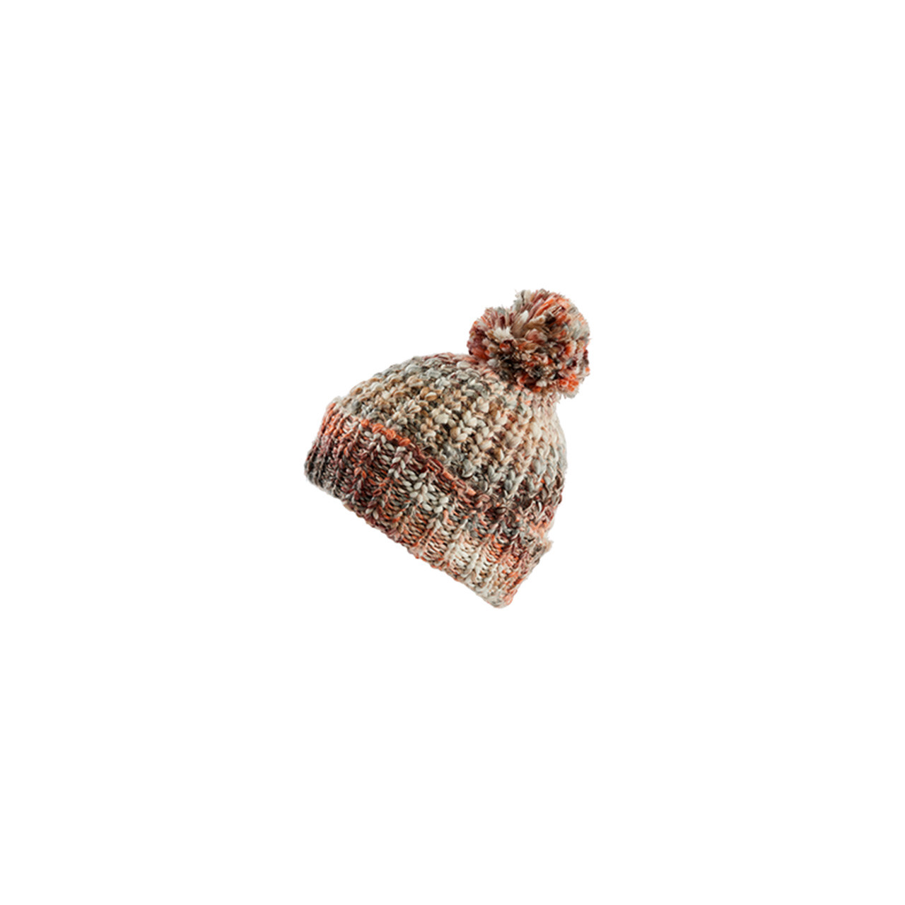 Nitzsche Accessoires Bunte Bommelmütze mit schönem Strickmuster Saisonale Angebote