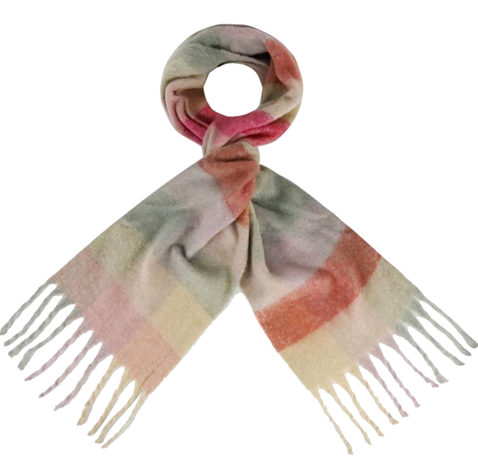 Nitzsche Accessoires Gemusterter Damenschal mit Fransen Schlussverkauf