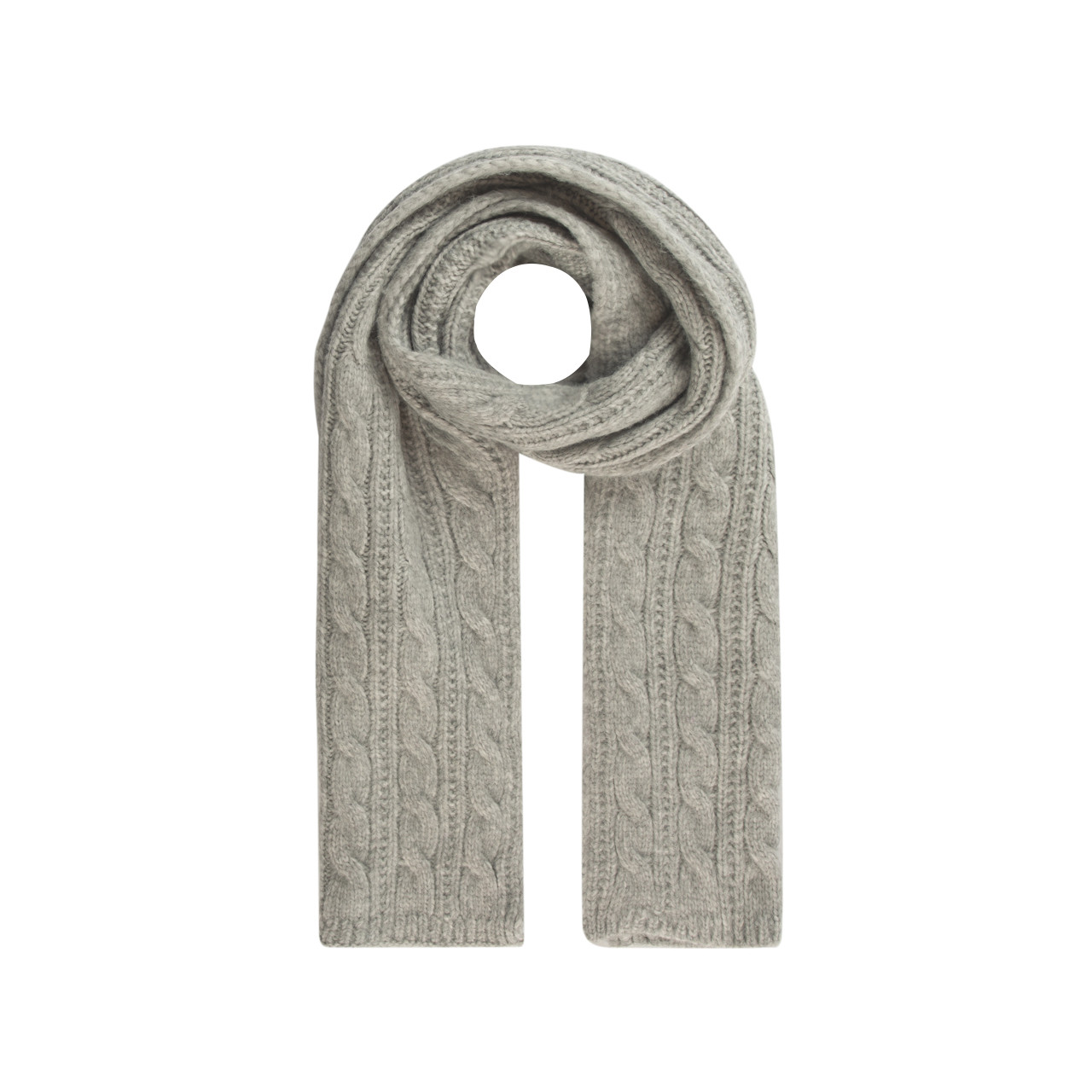 Nitzsche Accessoires Einfarbiger Winterschal mit Zopfmuster für Damen Meist gekauft