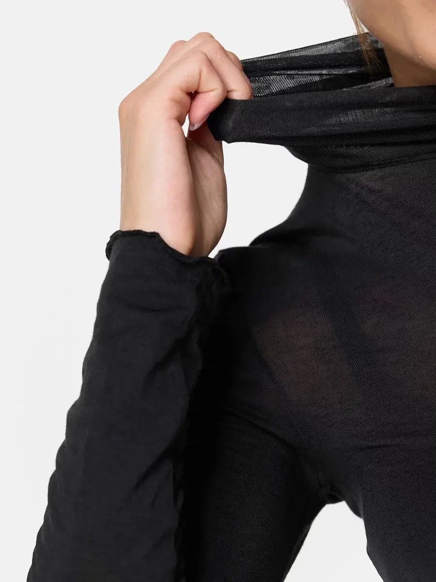 Nur Die Longsleeve High Neck Clearance-Verkauf