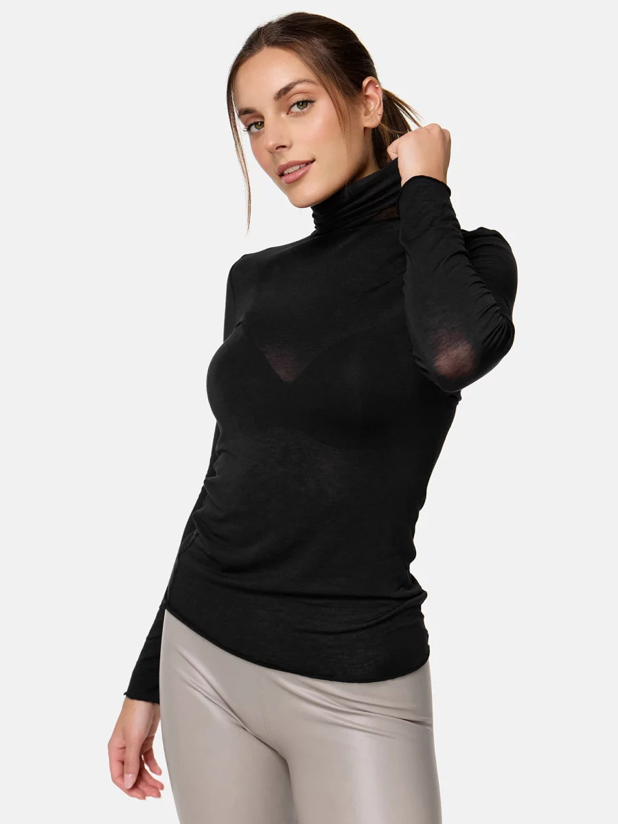 Nur Die Longsleeve High Neck Clearance-Verkauf