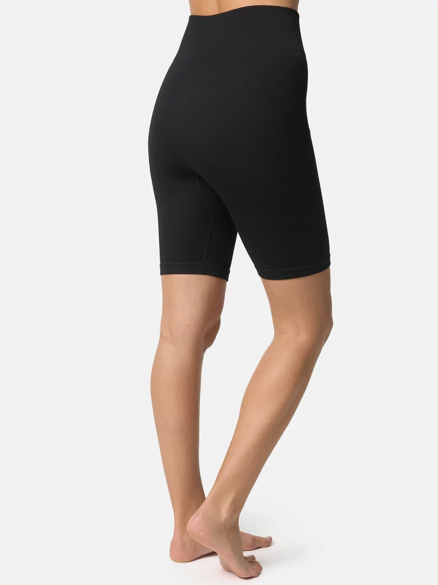 Nur Die Radler Shorts in Ripp-Optik - schwarz - Größe 44-46 Speichern exportieren