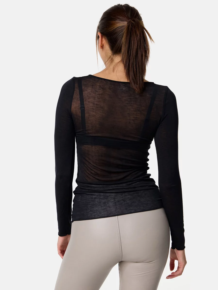 Nur Die Longsleeve Wide Neck Black Friday Preise