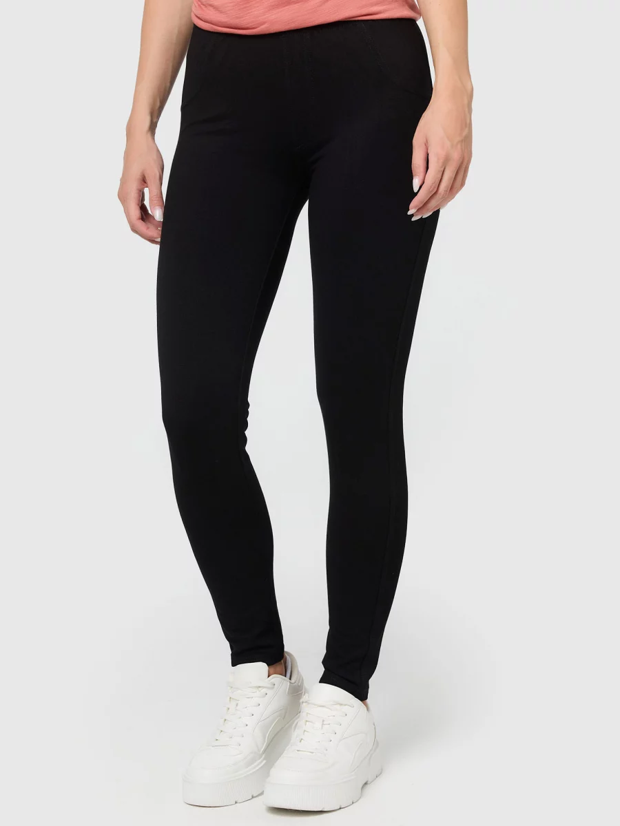 Nur Die Treggings Pure Black - Relax & Go - schwarz - Größe 44-46 Auslauf