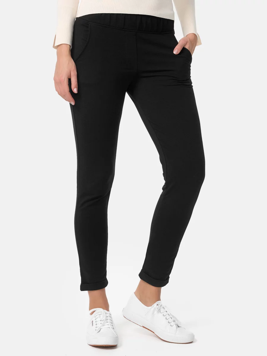 Nur Die Sweat-Hose - Relax & Go - schwarz - Größe 44-46 Fabrikverkauf