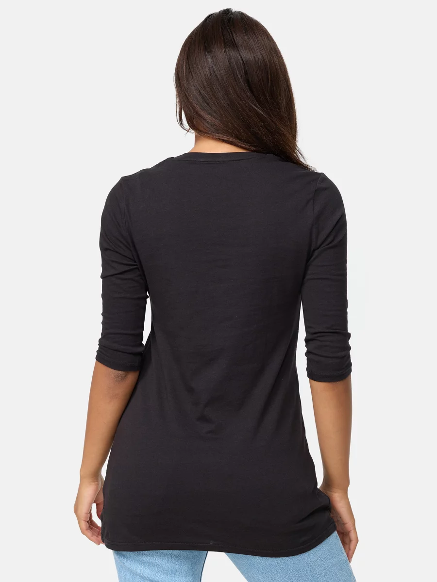 Nur Die Long-Shirt - Relax & Go - schwarz - Größe 48-50 Rabatt