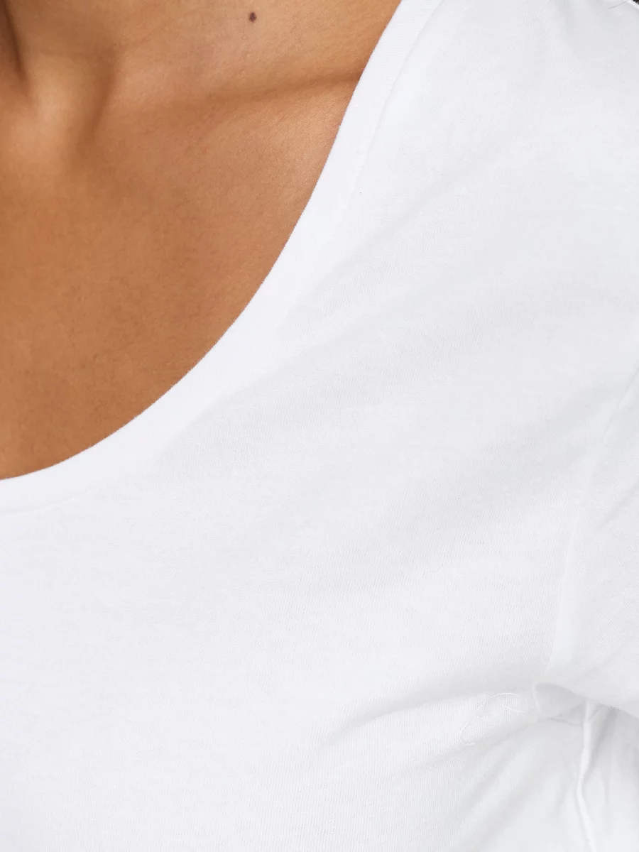 Nur Die T-Shirt - Relax & Go - weiß - Größe 40-42 Günstig kaufen