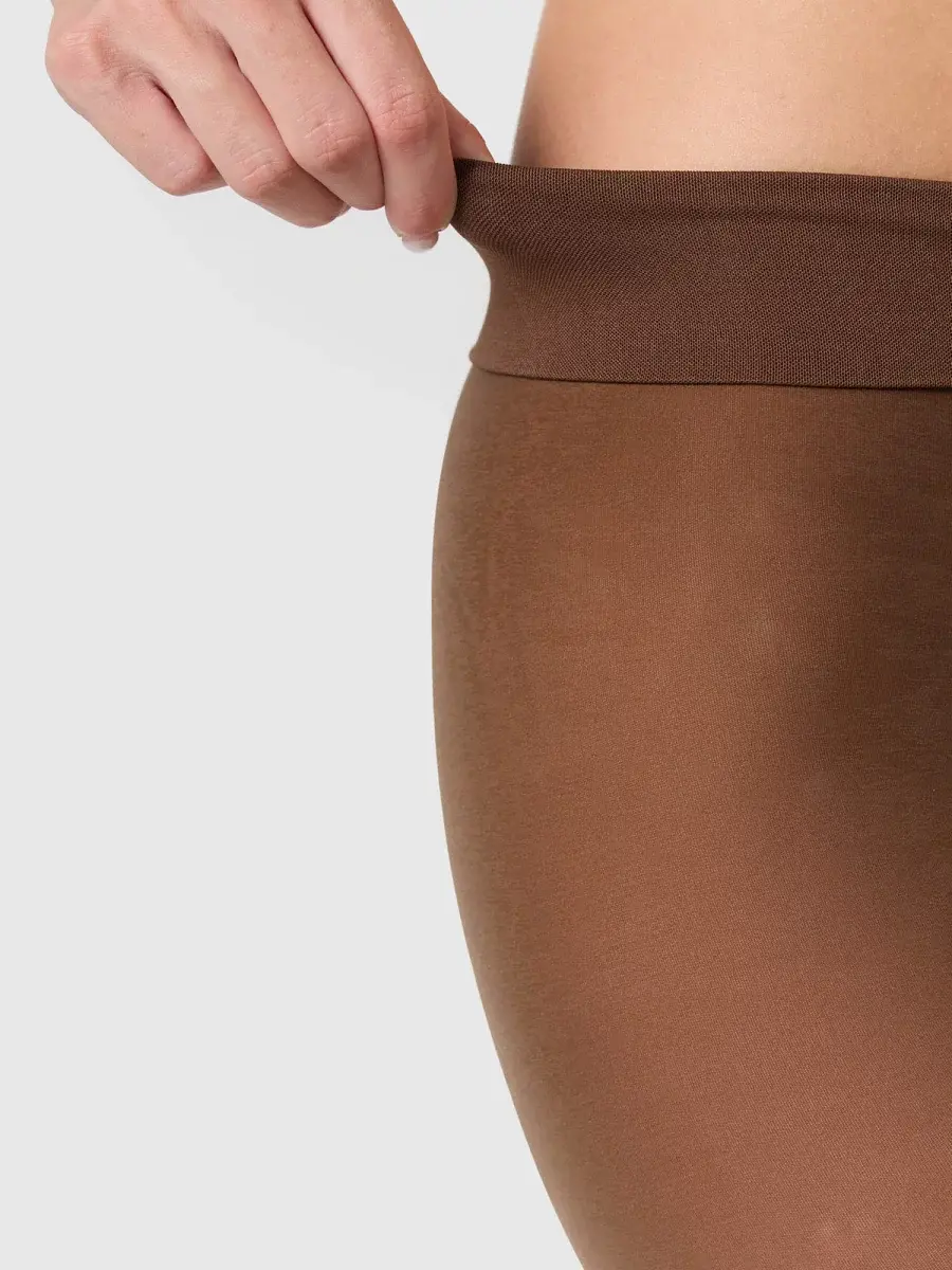 Nur Die Strumpfhose Warm & Transparent strapazierfähig 80 DEN - braun - Größe 40-44 Großer Ausverkauf