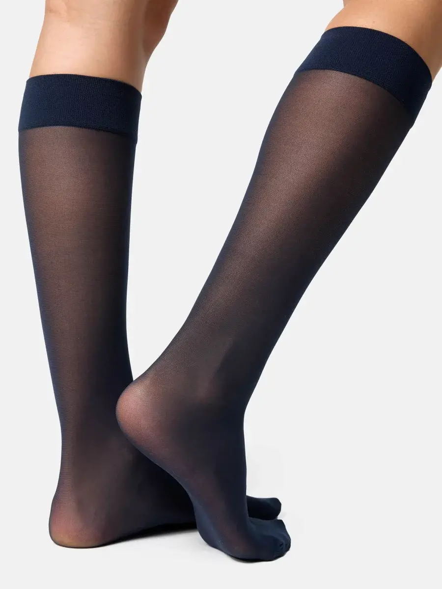 Nur Die Knie Fit in Form - dunkelblau - Größe one size Blitzangebot