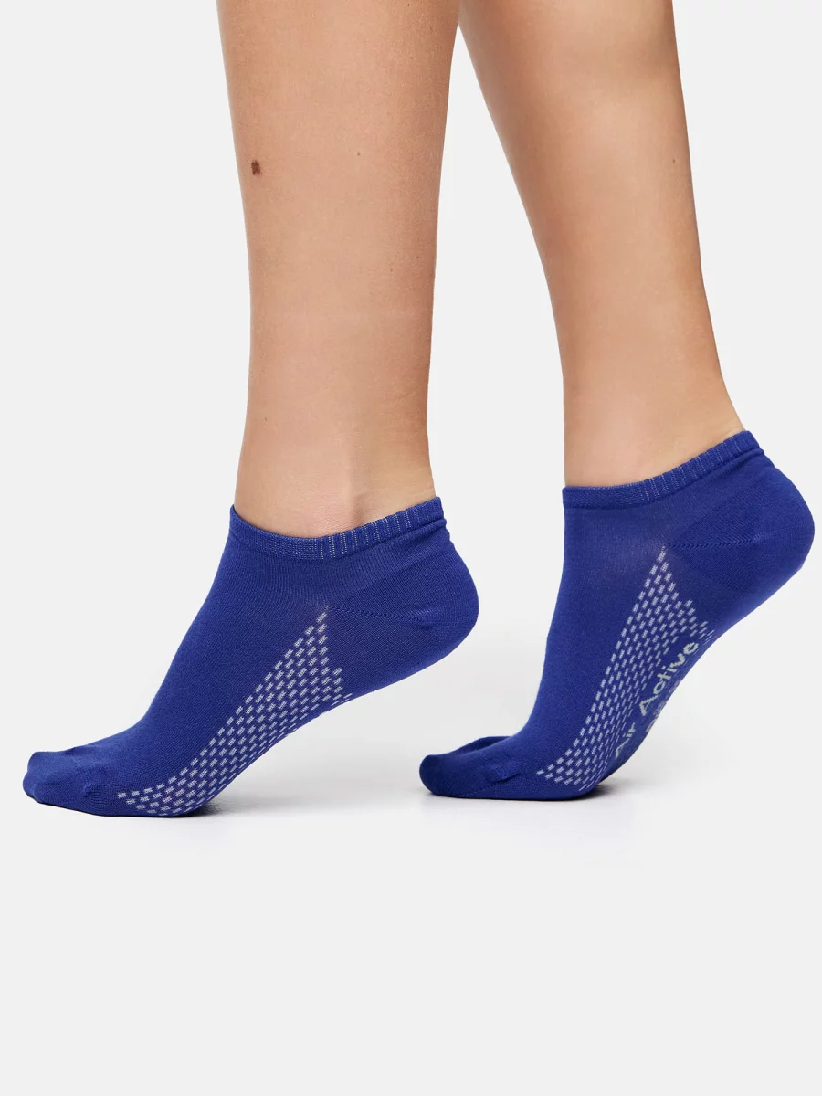 Nur Die Sneakersocke Bambus¹ - ultramarine - Größe 35-38 Räumungsverkauf