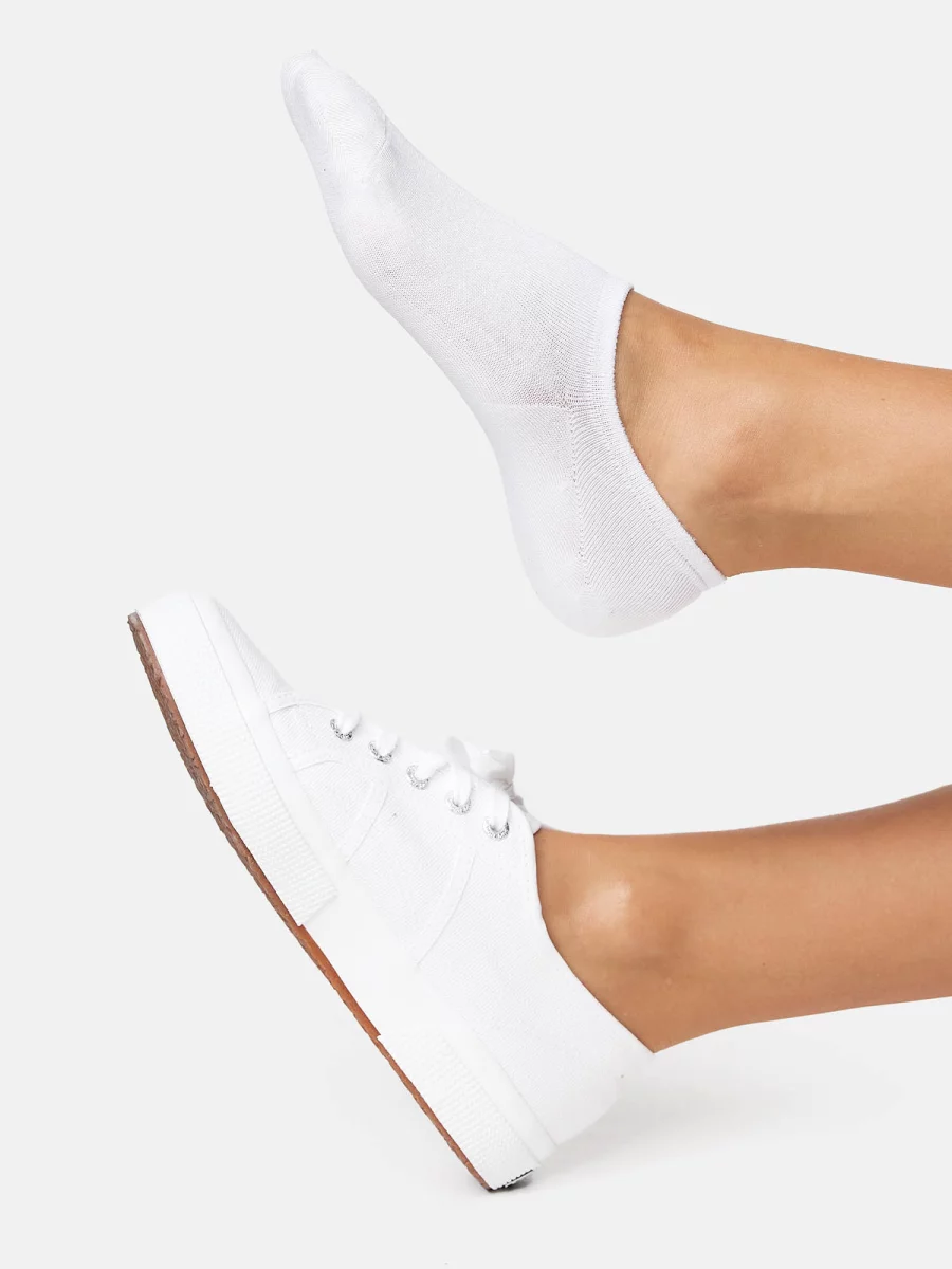 Nur Die Sneaker Füssling Bambus¹ - weiß - 35-38 Letzte 3 Tage