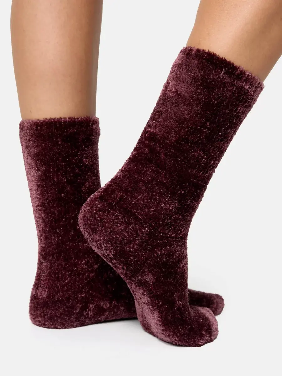 Nur Die Supersoft Socke 2.0 - bordeaux - Größe 35-38 Discount Store für neue Produkte