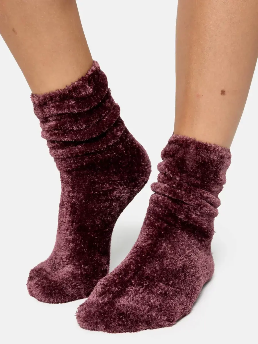 Nur Die Supersoft Socke 2.0 - bordeaux - Größe 35-38 Discount Store für neue Produkte