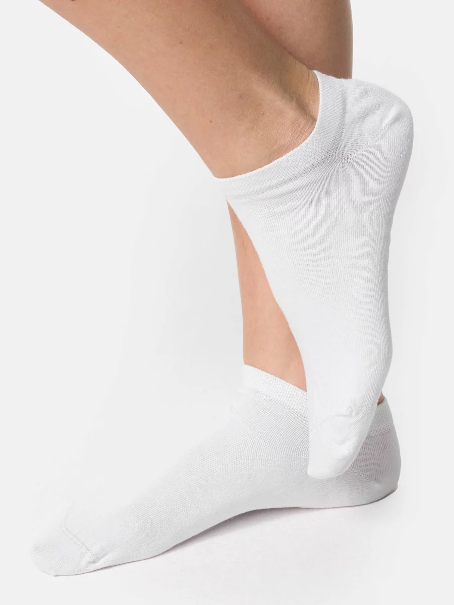 Nur Die Bio Baumwolle GOTS Sneaker 2er Pack - weiß - Größe 39-42 Super Rabatt