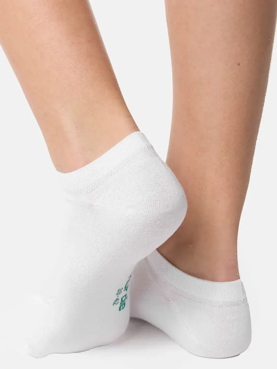 Nur Die Bio Baumwolle GOTS Sneaker 2er Pack - weiß - Größe 39-42 Super Rabatt