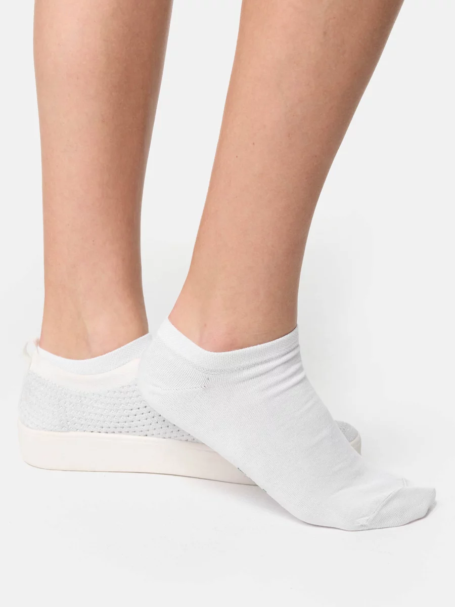 Nur Die Bio Baumwolle GOTS Sneaker 2er Pack - weiß - Größe 39-42 Super Rabatt
