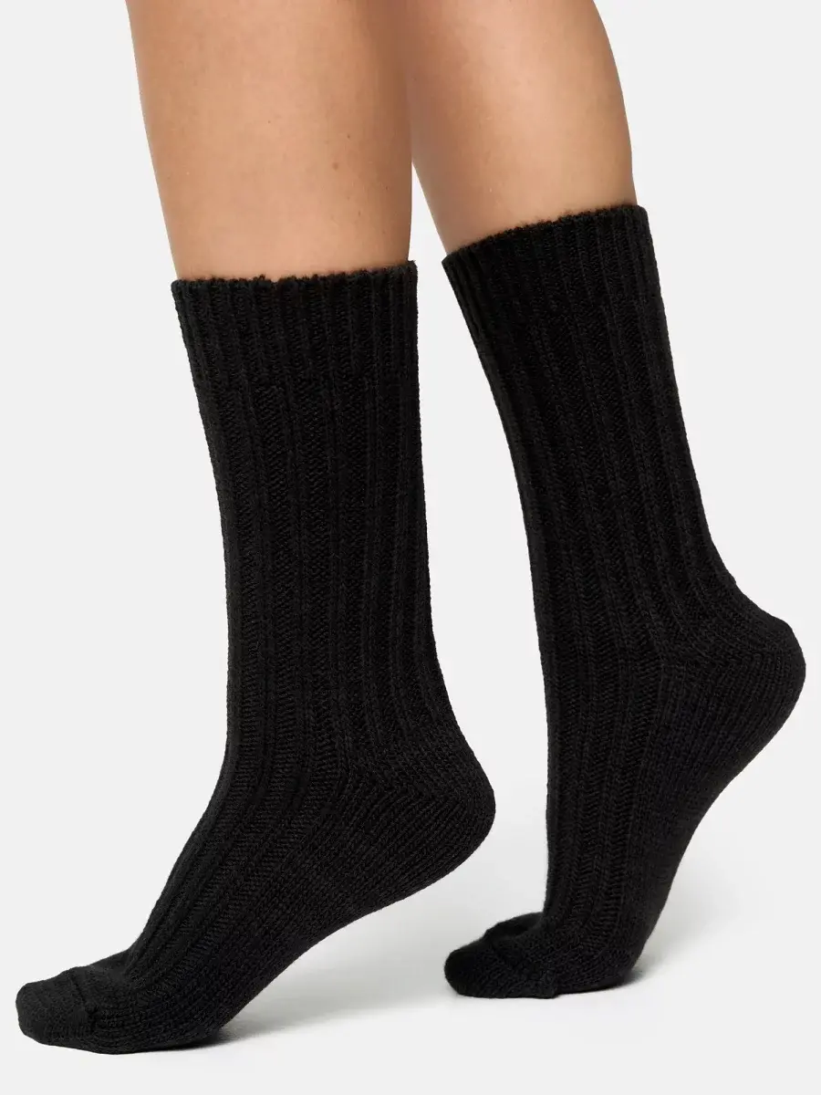 Nur Die Weich & Warm Socke - schwarz - Größe 35-38 Fabrikladen