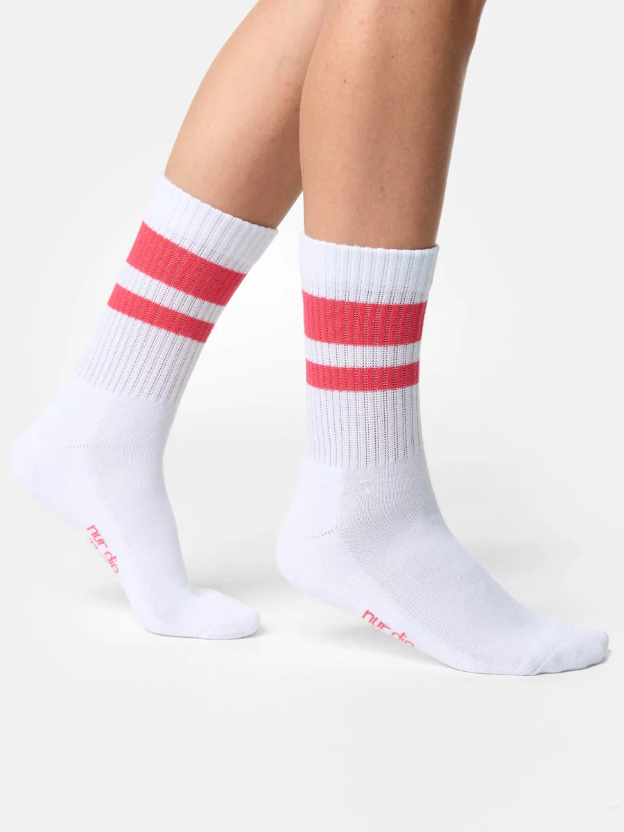 Nur Die 12-Pack Sport Socken - mix weiß - Größe 39 - 42 im Angebot