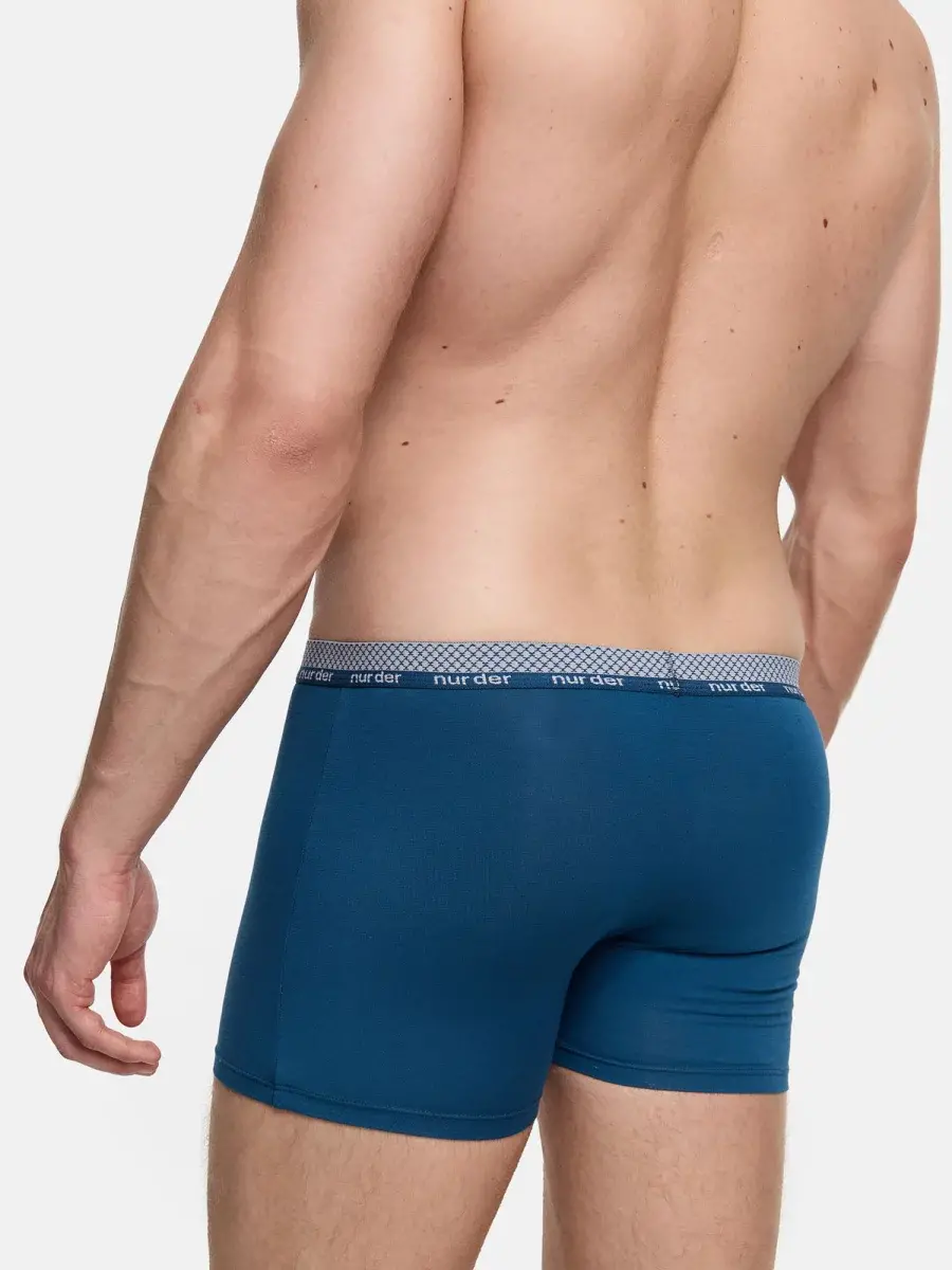 Nur Die Boxershorts Modal-Cotton - petrolblau - Größe 7 | XL | 54 Fabrik Onlineshop
