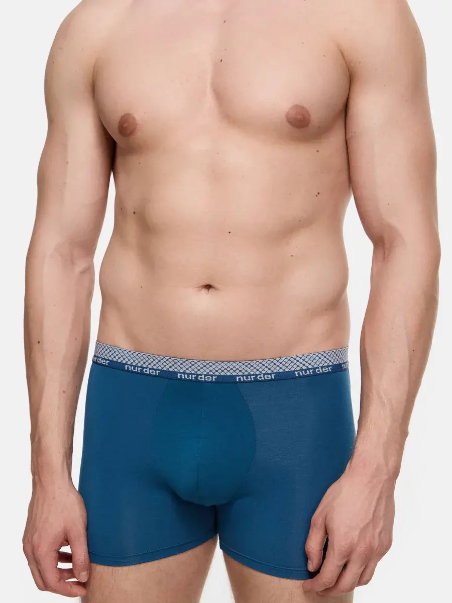 Nur Die Boxershorts Modal-Cotton - petrolblau - Größe 7 | XL | 54 Fabrik Onlineshop