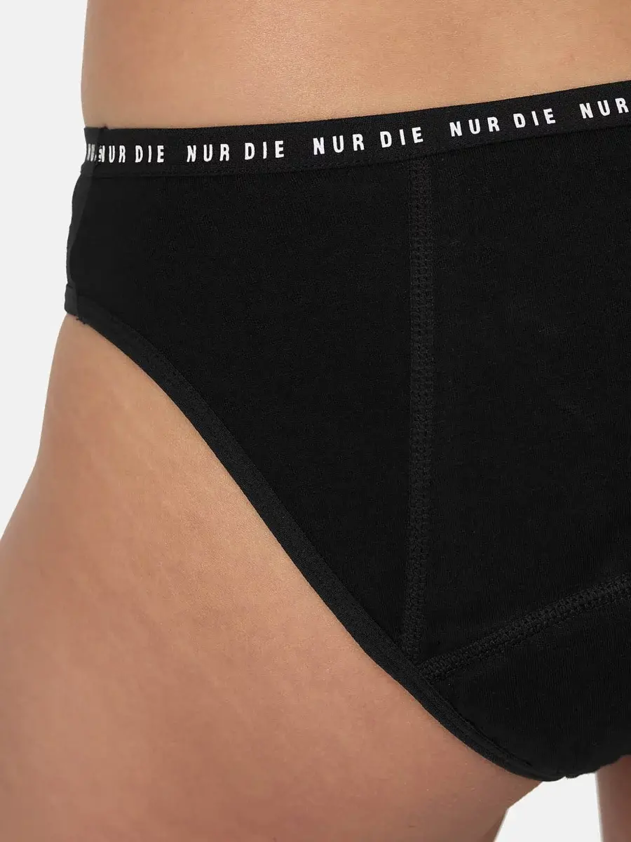 Nur Die Periodenunterwäsche Alles Geregelt Slip extrastark - schwarz - Größe 32-34 Versandkostenfrei