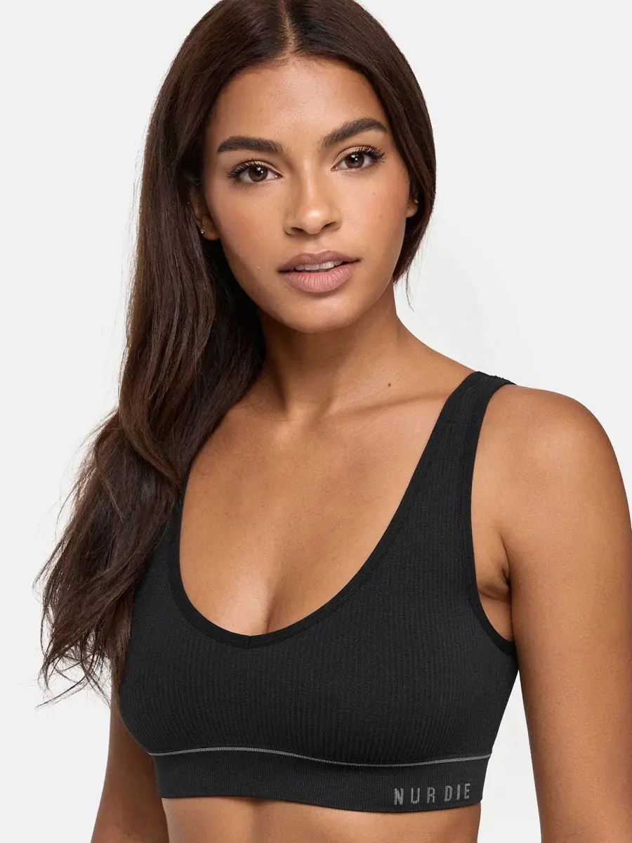 Nur Die Bustier 2-Pack Retro - schwarz - Größe 46-48 Heißer Verkauf