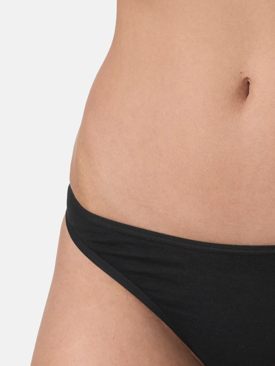 Nur Die String 5er Pack Basic - schwarz - Größe 44-46 Online Outlet