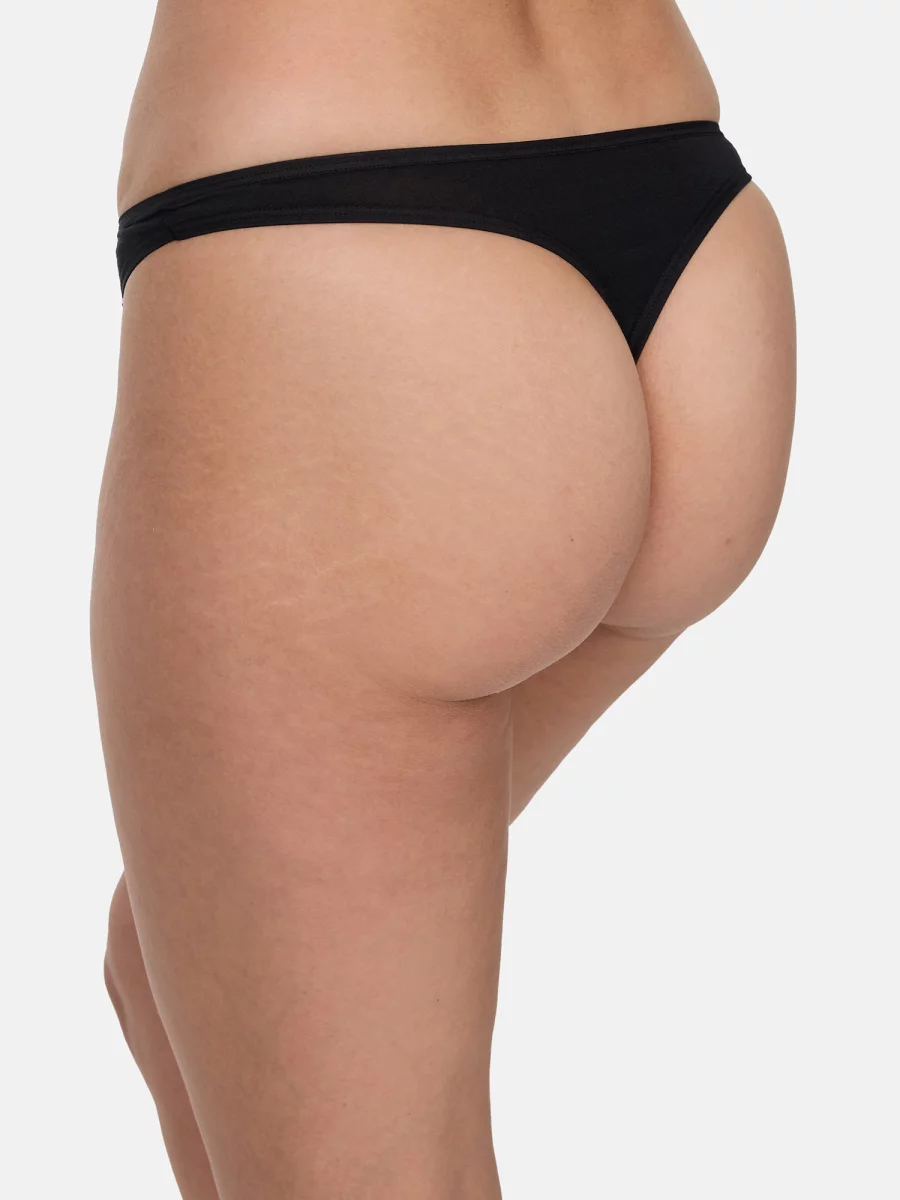 Nur Die String 5er Pack Basic - schwarz - Größe 44-46 Online Outlet