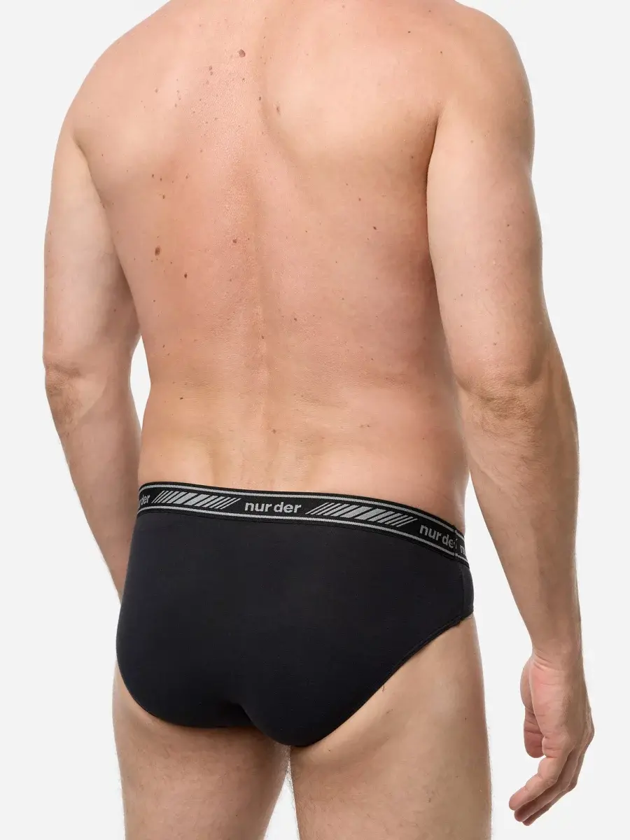 Nur Die Slip 3D-Flex Classic 2er Pack - schwarz - Größe 7 | XL | 54 Super Sparpreis