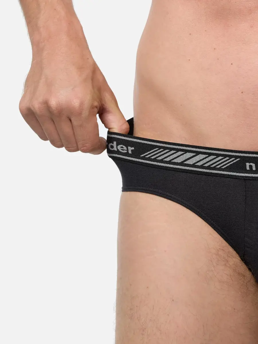 Nur Die Slip 3D-Flex Classic 2er Pack - schwarz - Größe 7 | XL | 54 Super Sparpreis