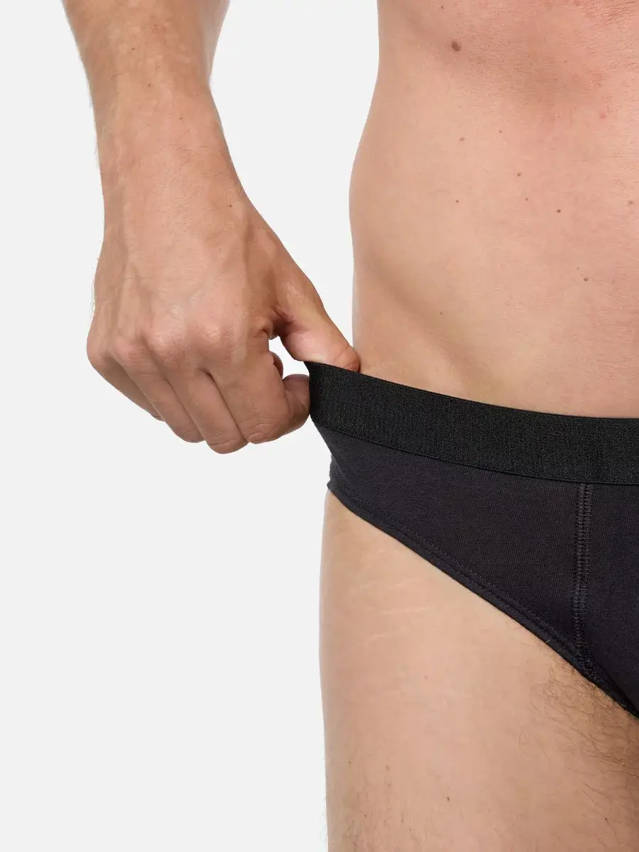 Nur Die Slip Cotton Stretch 3er Pack - schwarz - Größe 7 | XL | 54 Wochenangebot