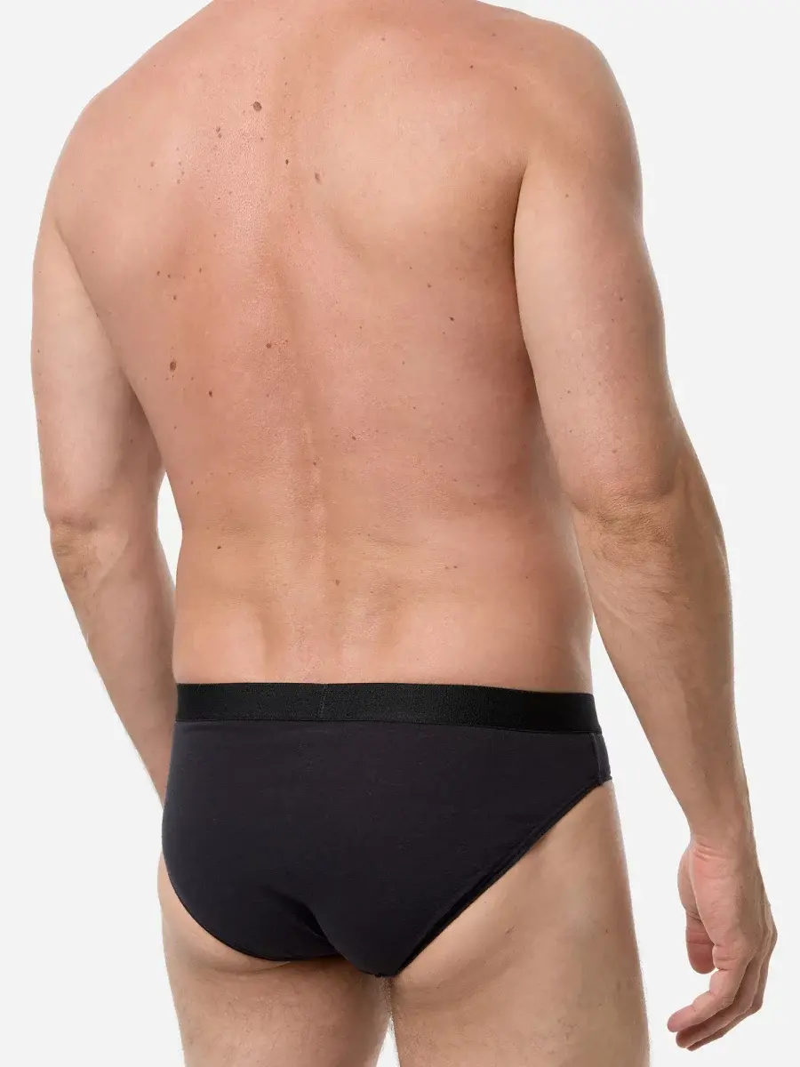 Nur Die Slip Cotton Stretch 3er Pack - schwarz - Größe 7 | XL | 54 Wochenangebot