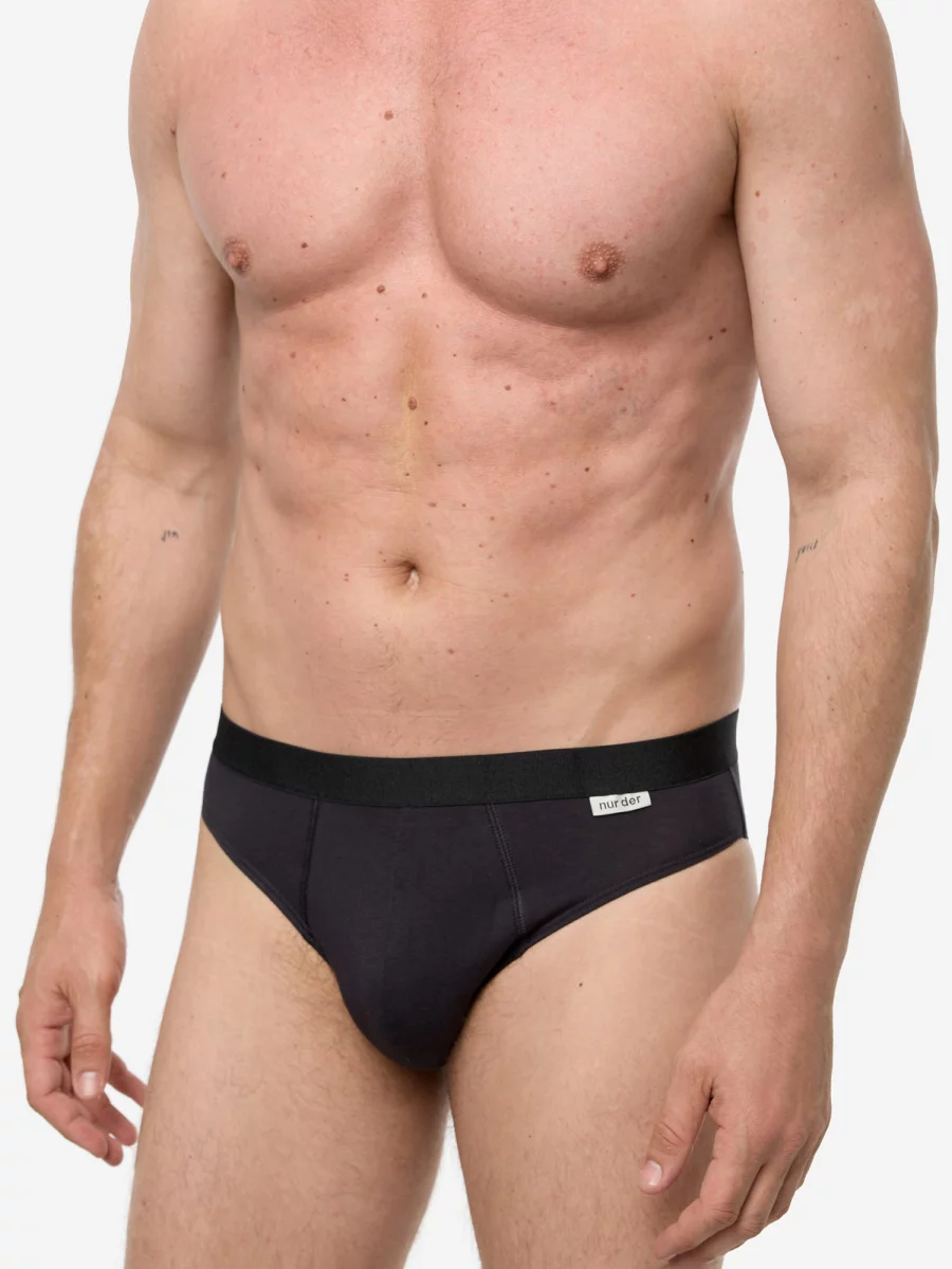 Nur Die Slip Cotton Stretch 3er Pack - schwarz - Größe 7 | XL | 54 Wochenangebot