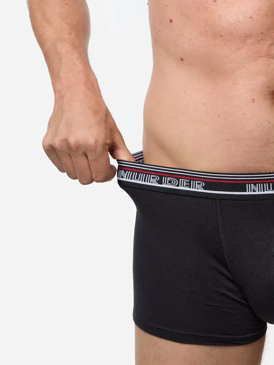 Nur Die Boxer Powerful 3er Pack - schwarz - Größe 6 | L | 52 Letzte 3 Tage