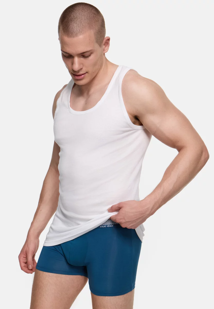 Nur Die Unterhemd 2-Pack - weiß - Größe 6 | L | 52 Bis zu 65% Rabatt