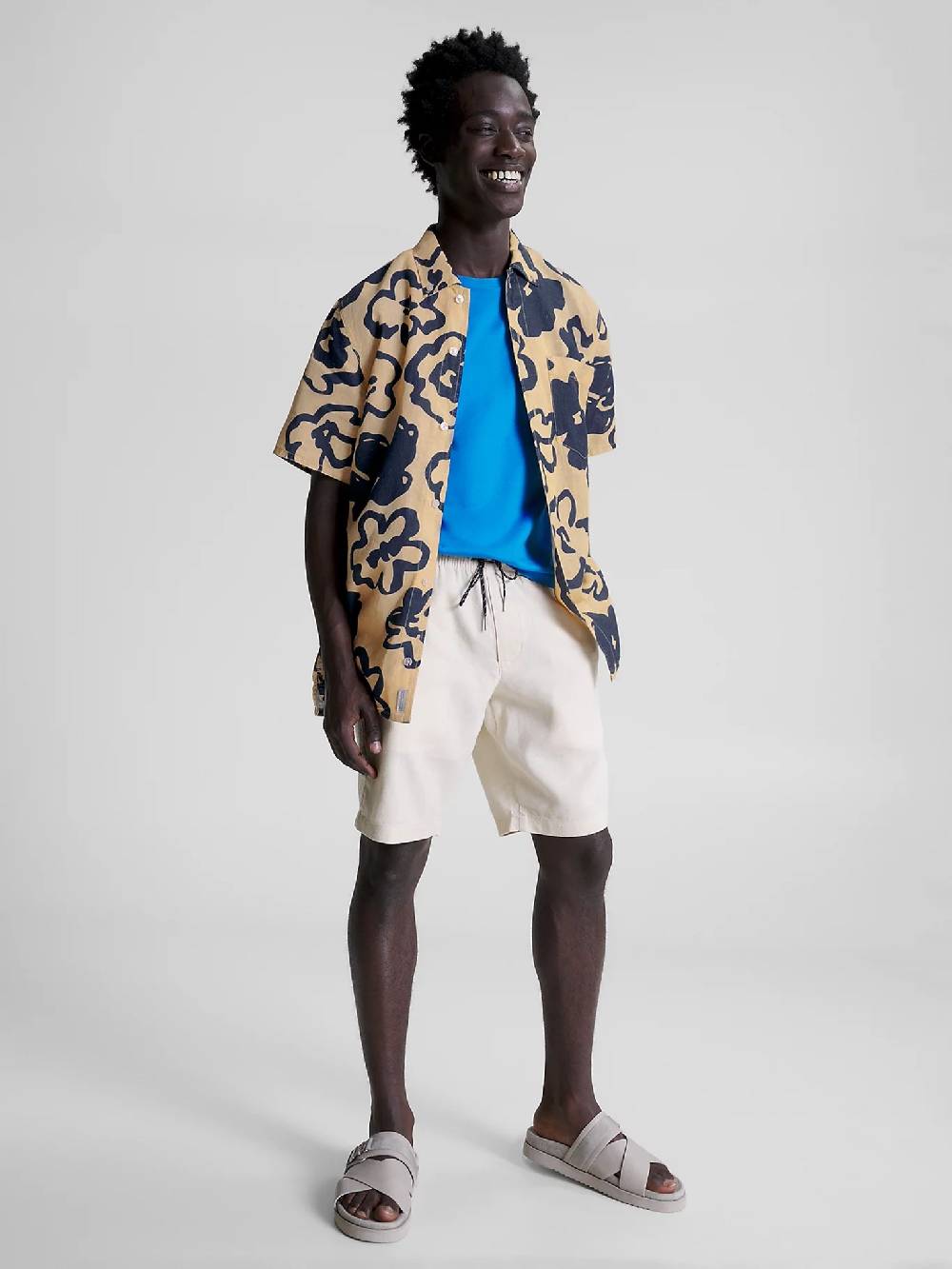 Tommy Hilfiger Big Floral Hemd Flash Sale