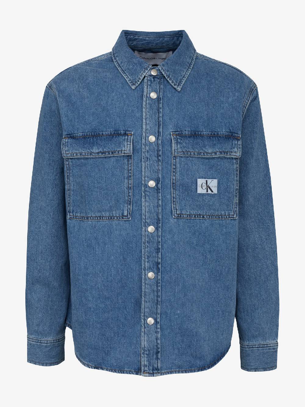 Calvin Klein Jeans Relaxed Denim Hemd Begrenztes Angebot