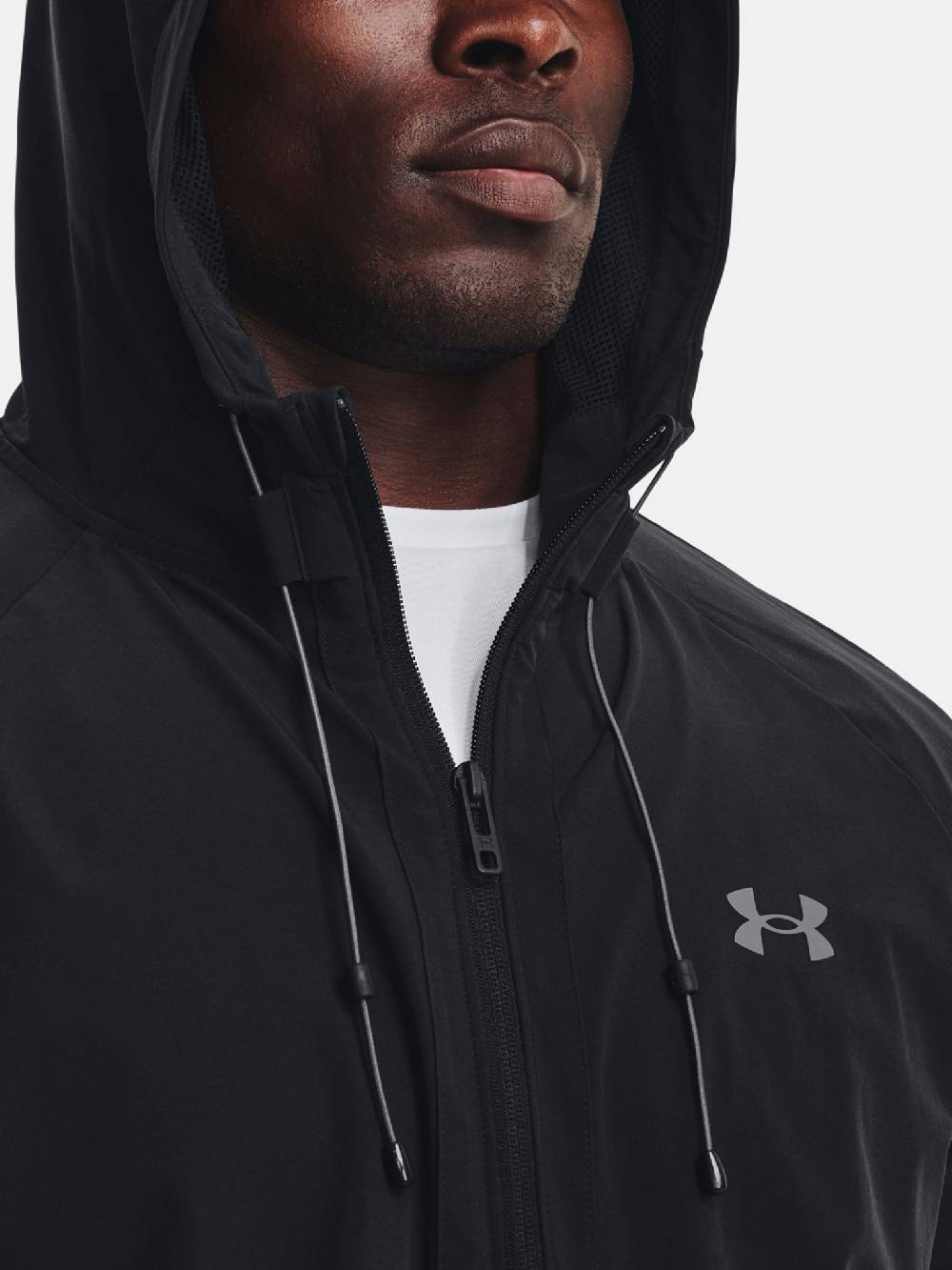 Under Armour UA Stretch Woven Windbreaker-BLK Jacke Fabrikpreis